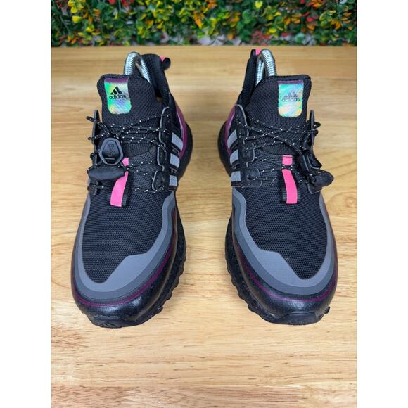 Adidas Ultraboost Cold Ready‎ DNA Running Shoes Water Repellent Black Womens 5 - Picture 2 of 10